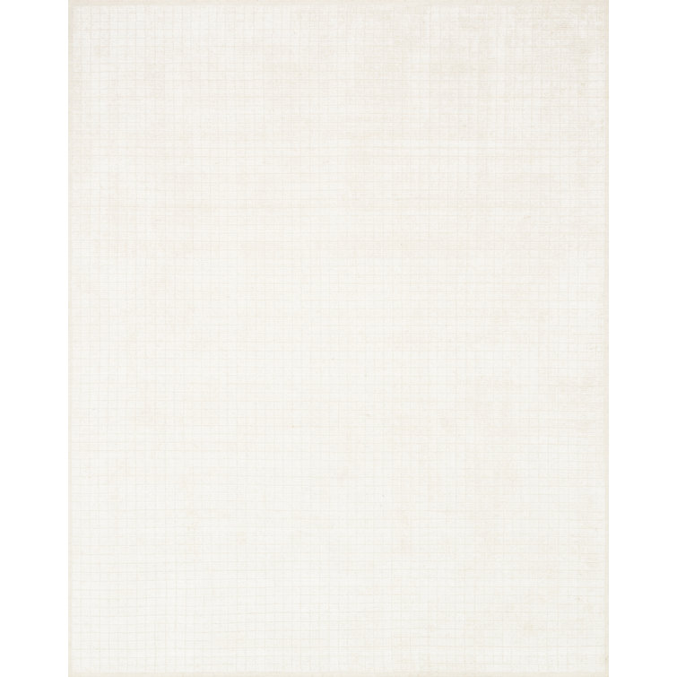 Shenade Hand Loomed Ivory Rug Birch Lane